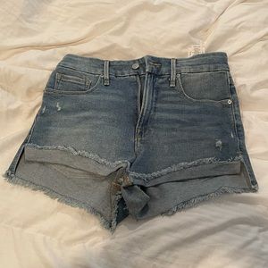 Good American jean shorts